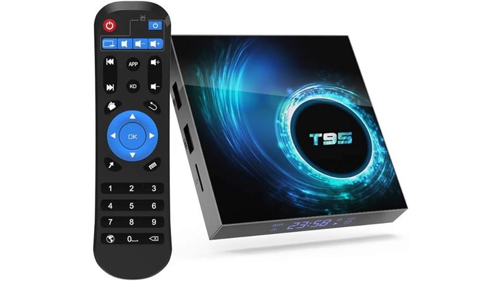 high performance t95 android tv
